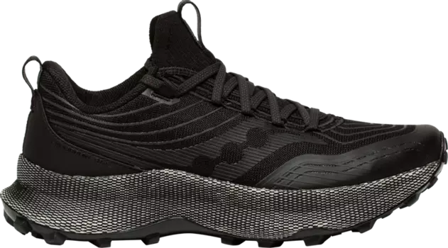 Кроссовки Saucony Endorphin Trail Black Gravel, черный