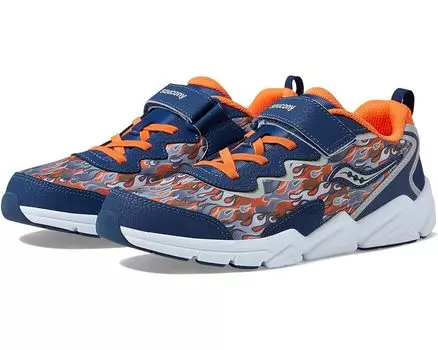 Кроссовки Saucony Flash A/C 3.0, цвет Navy/Orange