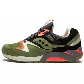 Кроссовки saucony Grid 9000 Lifestyle Shoes Unisex Low-top Green/black, зеленый/черный