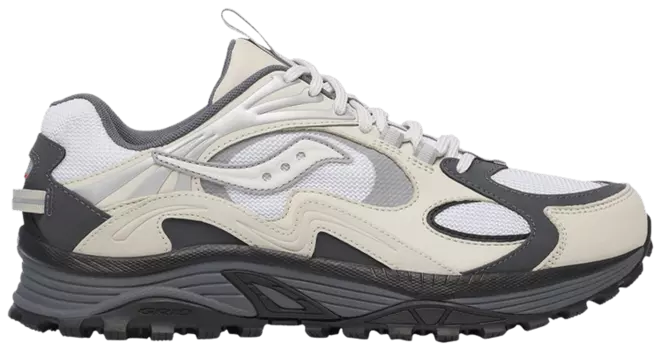 Кроссовки Saucony Grid Aura X 'Grey Pack - White Silver', серый