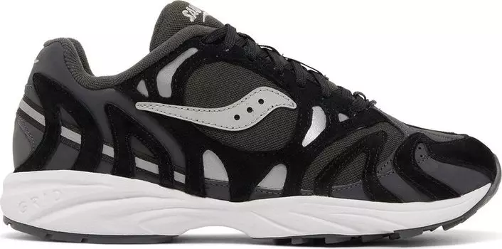Кроссовки Saucony Grid Azura 2000 Premium Black Silver, черный