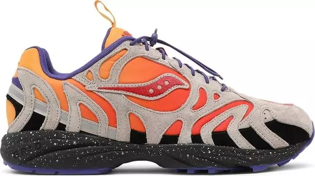 Кроссовки Saucony Grid Azura Astrotrail Pack - Fire, оранжевый