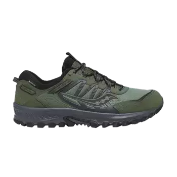 Кроссовки Saucony Grid Peak GORE-TEX Forest Black, зеленый