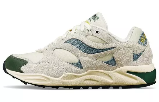 Кроссовки saucony Grid Shadow 2 Colour Plus Companie Arctic Trek, зеленый