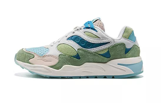 Кроссовки saucony Grid Shadow 2 Creek Marsh, зеленый