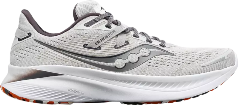 Кроссовки Saucony Guide 16 Fog Lava, белый