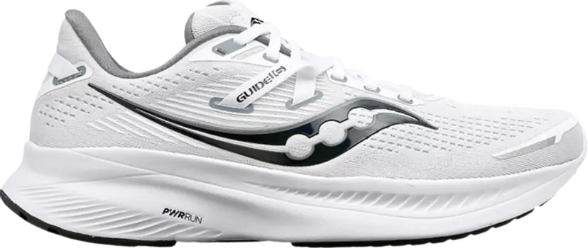 Кроссовки Saucony Guide 16 White Black, белый