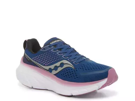 Кроссовки Saucony Guide 17 Running Shoe — женские, темно-синие/розовые