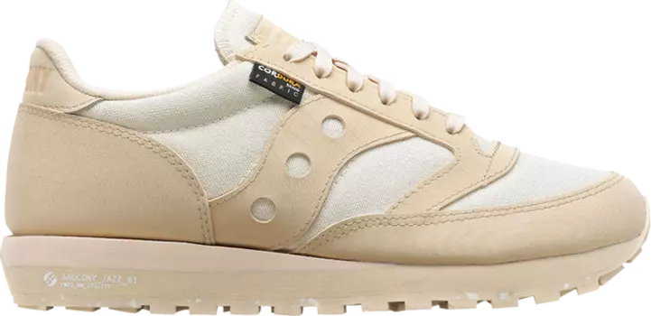 Кроссовки Saucony Jazz 81 Utilitarian Cordura Sand, кремовый