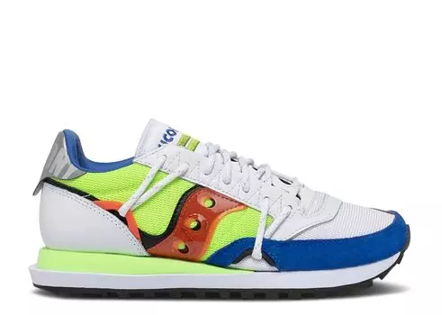 Кроссовки Saucony Jazz Dst 'Abstract Collection - Blue Lime', белый