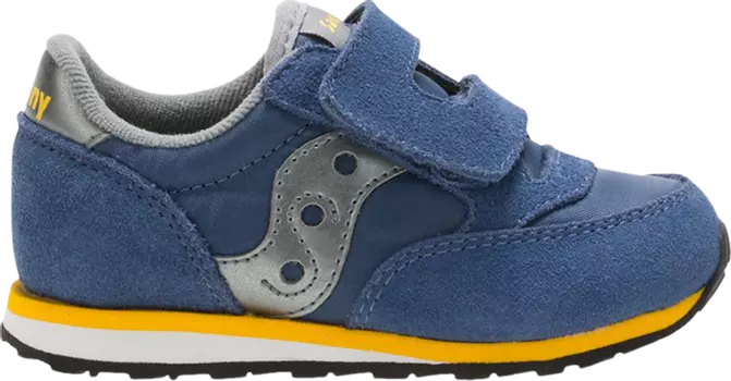 Кроссовки Saucony Jazz Hook & Loop Big Kid Blue Yellow, синий