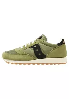 Кроссовки Saucony Jazz Original Vintage Unisex, оливковый / черный