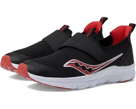 Кроссовки Saucony Kids Breeze Sport Slip On Sneaker, цвет Black/Red