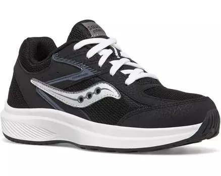 Кроссовки Saucony Kids Cohesion KDZ Sneakers, черный/белый