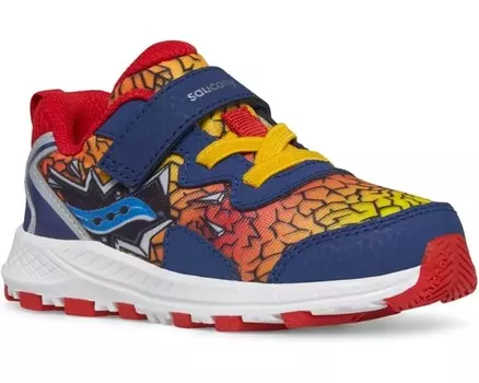 Кроссовки Saucony Kids Flash A/C 3.0 JR, цвет Black/Red