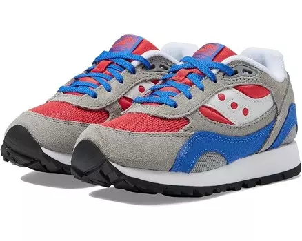 Кроссовки Saucony Kids Originals Shadow 6000, цвет Grey/Blue/Red
