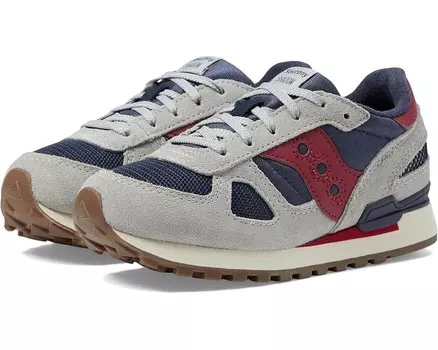 Кроссовки Saucony Kids Originals Shadow Original, цвет Grey/Navy/Red