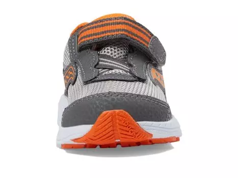 Кроссовки Saucony Kids Ride 10 (Toddler/Little Kid), серый/оранжевый