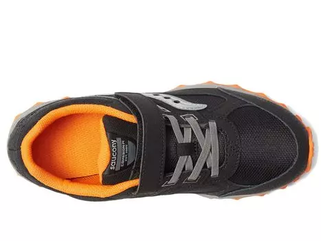 Кроссовки Saucony Kids Saucony Kids Cohesion TR14 A/C Trail Running Shoe (Little Kid/Big Kid), черный/оранжевый