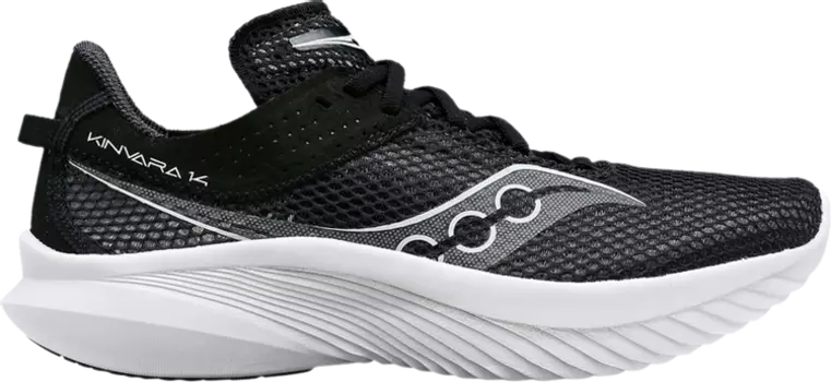Кроссовки Saucony Kinvara 14 Black White, черный