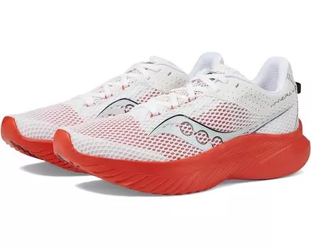 Кроссовки Saucony Kinvara 14, цвет White/Infrared