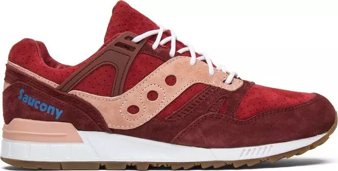 Кроссовки Saucony MrFoamerSimpson x Grid SD Originators Only, красный
