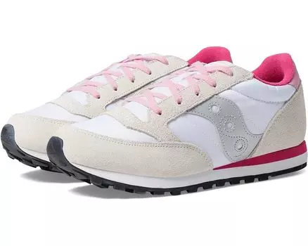 Кроссовки Saucony Originals Jazz Original, цвет White/Silver/Pink