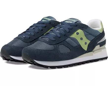 Кроссовки Saucony Originals Shadow Original, цвет Navy/Lime