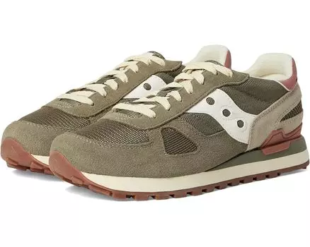 Кроссовки Saucony Originals Shadow Original, цвет Olive/Rust