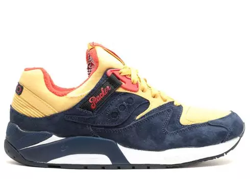 Кроссовки Saucony Packer Shoes X Just Blaze X Grid 9000 'Snow Beach', синий