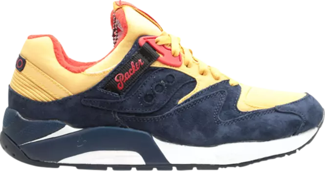 Кроссовки Saucony Packer Shoes x Just Blaze x Grid 9000 Snow Beach, синий