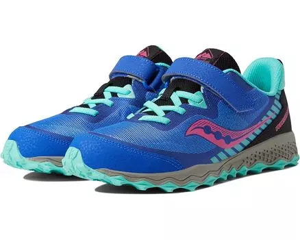 Кроссовки Saucony Peregrine 11 Shield A/C, цвет Blue/Turquoise