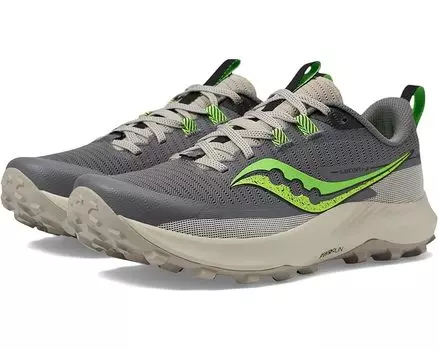 Кроссовки Saucony Peregrine 13, цвет Gravel/Slime