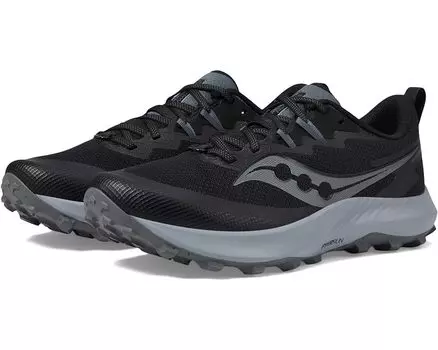 Кроссовки Saucony Peregrine 14, цвет Black/Carbon