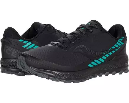Кроссовки Saucony Peregrine Ice+ 2.0, цвет Black/Jade