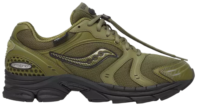 Кроссовки Saucony ProGrid Triumph 4 'Gorpcore - Avocado', зеленый