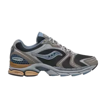 Кроссовки Saucony ProGrid Triumph 4 Winter Tech Pack - Caviar Morel, серый