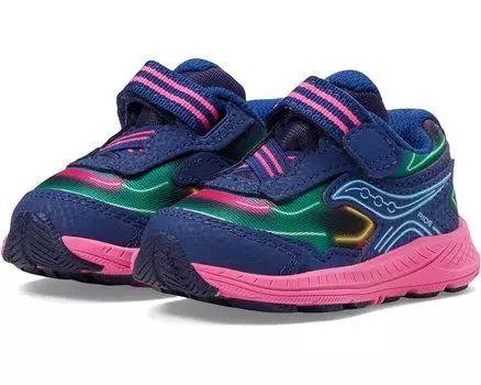 Кроссовки Saucony Ride 10, цвет Neon/Blue/Pink