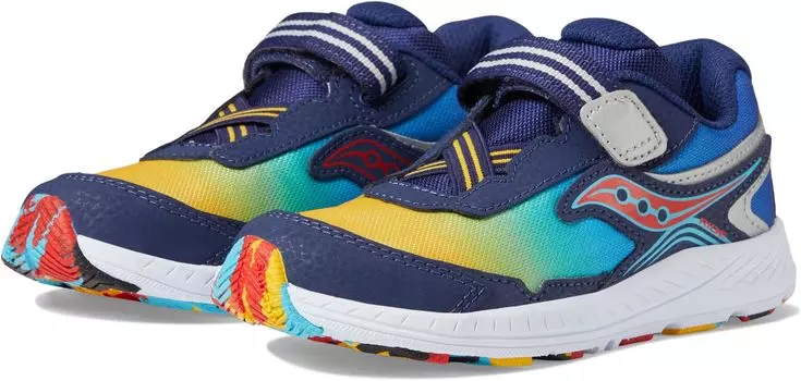 Кроссовки Saucony Ride 10 Jr, цвет Blue/Yellow 1