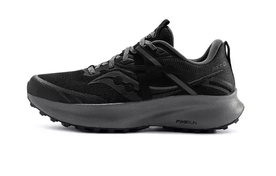Кроссовки saucony Ride 15 TR 'Black Charcoal', черный