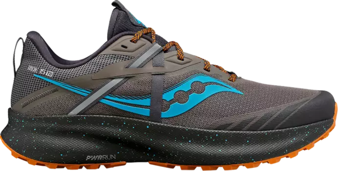 Кроссовки Saucony Ride 15 TR Pewter Agave, серый