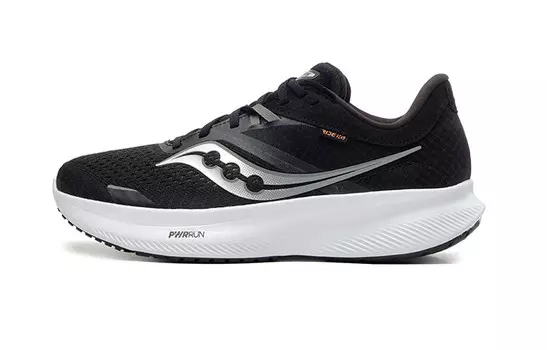Кроссовки saucony Ride 16 Wide 'Black White', черный/белый