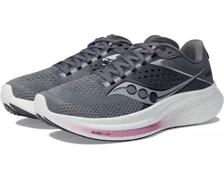 Кроссовки Saucony Ride 17, цвет Cinder/Orchid