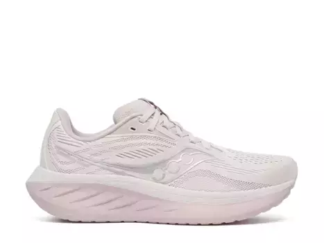 Кроссовки Saucony Ride 17 для бега — женские, цвет Moon/Woodrose Pink