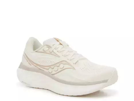 Кроссовки Saucony Ride 18 для бега — женские, ванильно-белые
