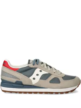 Кроссовки Saucony с замшевыми вставками