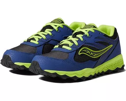 Кроссовки Saucony Saucony Cohesion TR14 LTT Trail Running Shoe, цвет Blue/Black/Green
