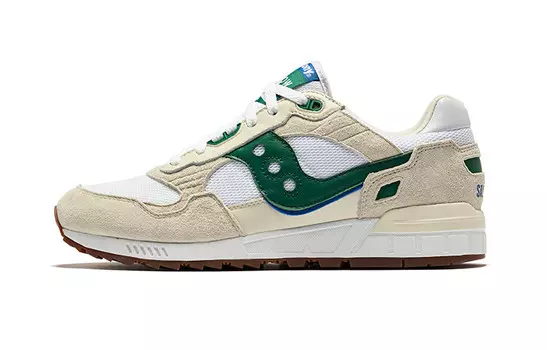 Кроссовки saucony Shadow 5000 'Ivy Prep Pack - White Green', зеленый