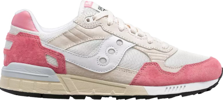 Кроссовки Saucony Shadow 5000 White Pink, белый