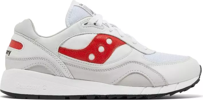 Кроссовки Saucony Shadow 6000 Premium White Red, белый